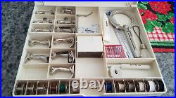 Bernina 930 Record Accessories Box Case With 10 Presser Feet & Many Accessories