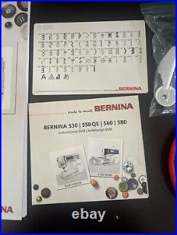 Bernina B530 Sewing Machine QUILTERS DELIGHT includes 14 attachments