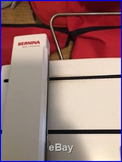 Bernina MAchine Embroidery Limited Ed. 730 Model 3hoops Carrying Case And More