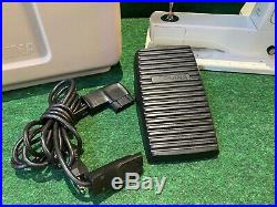 Bernina Matic Electronic 801 Sewing Machine + Foot Pedal + Hard Carrying Case