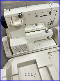 Bernina Matic Electronic 801 Sewing Machine Untested With Carry Case Parts