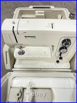 Bernina Matic Electronic 801 Sewing Machine Untested With Carry Case Parts