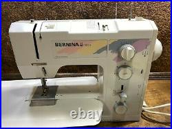 Bernina Model 1005 Sewing Machine w Foot Control Pedal / Manual & Carry Case