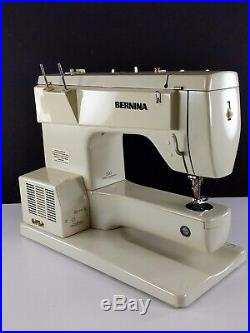 Bernina Record 830 Sewing Machine with Extras, Carry Case, Free Arm