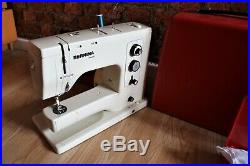 Bernina Record 830 sewing machine with accessories and carry case