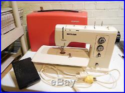 Bernina Record 831 Sewing Machine with Extension and Carry Case Works Great