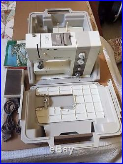 Bernina Record 930 Electronic Sewing Machine With Carry Case, Manual