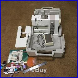 Bernina Record 930 Electronic Sewing Machine With Carrying Case Works Sew