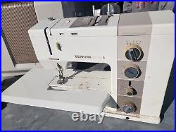 Bernina Record 930 Electronic Sewing Machine with Hard Carry Case, Read