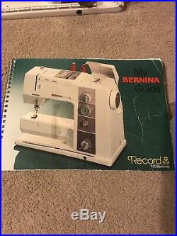 Bernina Record 930 Sewing Machine Excellent Condition With Hard Carrying Case
