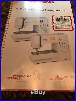 Bernina Virtuosa 153- Quilters Edition with Carry Case