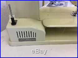 Bernini sewing machine 730 record with carrying/storage case, fully serviced