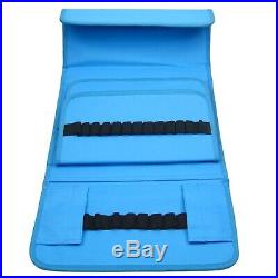 (Blue) NIUTOP 80 Slots Marker Pen Case Markers Carrying Bag Holder for