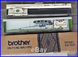 Bother Knitting Machine Model KH-820 with Hard Shell Carrying Case