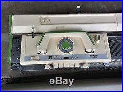 Bother Knitting Machine Model KH-820 with Hard Shell Carrying Case