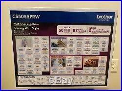 Brand New Brother Project Runway CS5055PRW Limited Edition Sewing Machine