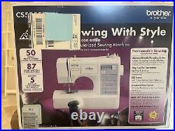 Brother CS5055PRW Computerized Sewing Machine Excellent Used Condition With Box