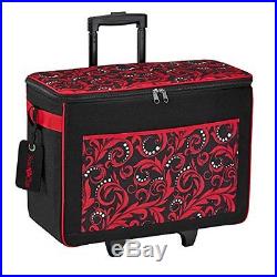 Brother Carrying Case (Rolling Tote) for Paper Craft Machine Red CATOTER
