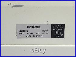 Brother Galaxie 8015 Sewing Machine with Pedal, Manual, Carrying Case & Extras