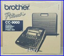 Brother Hard Carrying Case Polyethylene (Black) CC9000 for PT-3600 PT-9600 NOB