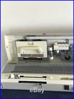 Brother KH 890 Punchcard Knitting Machine & Carry Case