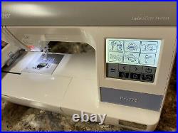 Brother PE770 5x7 inch Computerized Embroidery Machine Just Serviced