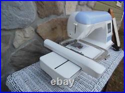 Brother PE770 5x7 inch Computerized Embroidery Sewing Machine Working! Nice