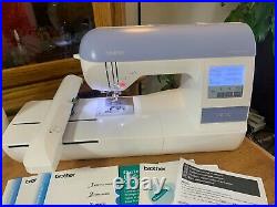 Brother PE770 5x7 inch Computerized Sewing Machine with 40 Threads and Extras