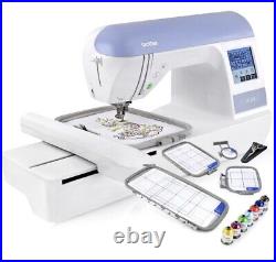 Brother PE770 Computerized Embroidery Machine New In Box. With Extras