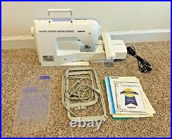 Brother PE770 Computerized Embroidery Machine With Extras, Works! Free shipping