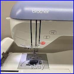 Brother PE770 Computerized Embroidery Machine With Hoop and Thread