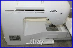 Brother PE770 Computerized Embroidery Machine with Cover, 5 Hoops and 13 Threads