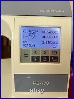 Brother PE770 Embroidery Machine