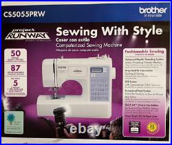 Brother Project Runway Limited Edition 50-Stitch Sewing Machine CS5055PRW
