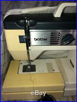 Brother VX760 Sewing Machine W Pedal & Carrying Case-RARE VINTAGE-SHIPS N 24 HRS