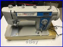 Brother Vintage Sewing Machine Project 181 With Carrying Case Tested-works