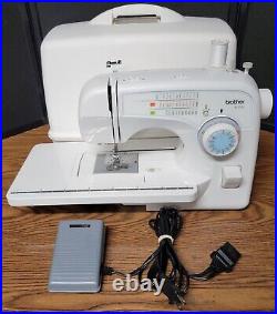 Brother XL-3750 Convertible 35 Stitch Free Arm Sewing Machine + Carrying Case EC