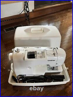 Brother XR65 Sewing Machine with Pedal and Power Cord, Carrying Case. Works