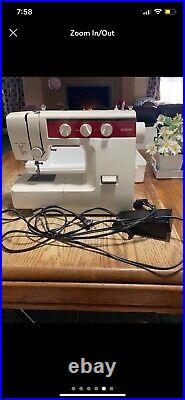 Brother sewing machine and carrying case