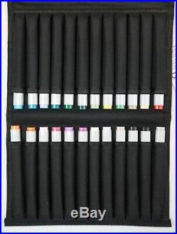 COPIC Classic 24 Marker Set + Copic Marker Carry Case BNWT RRP £225