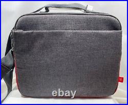 CRICUT 2006219 EasyPress Tote Large Carry Bag Travel Case Gray & Pink 12 x 10