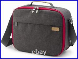 CRICUT 2006219 EasyPress Tote Large Carry Bag Travel Case Gray & Pink 12 x 10