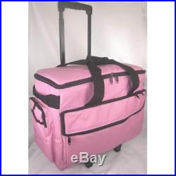 Carrying Cases Classy Sewing Machine Trolley Pink