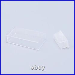 Clear Storage Box Rhinestones Plastic Containers Boxes Beads Rectangle Displays