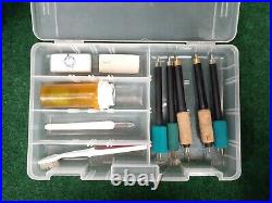 Colwood Detailer with 5 Pens, Carry Case, and extras. Wood Burning