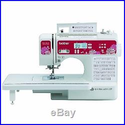 Computerized Sewing Quilting Machine Built-in Basic Monogramming Font Carry Case