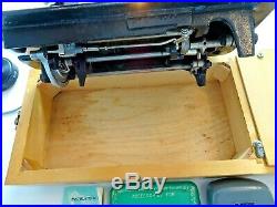 Concord Sewing Machine Electric Foot Pedal Carry Case Accessories Tested Working