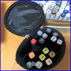 Copic Classic x72 Sketch x59 withCopic Carrying Case & Daiso marker 14pcs
