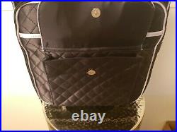 Craft Cute Luggage Wheeled Carry On Quilted Laptop Case Bag Black Laptop Expand