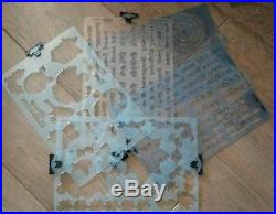 Craft With Helix Embossing Board Templates +Accessories Carry Case Card Making